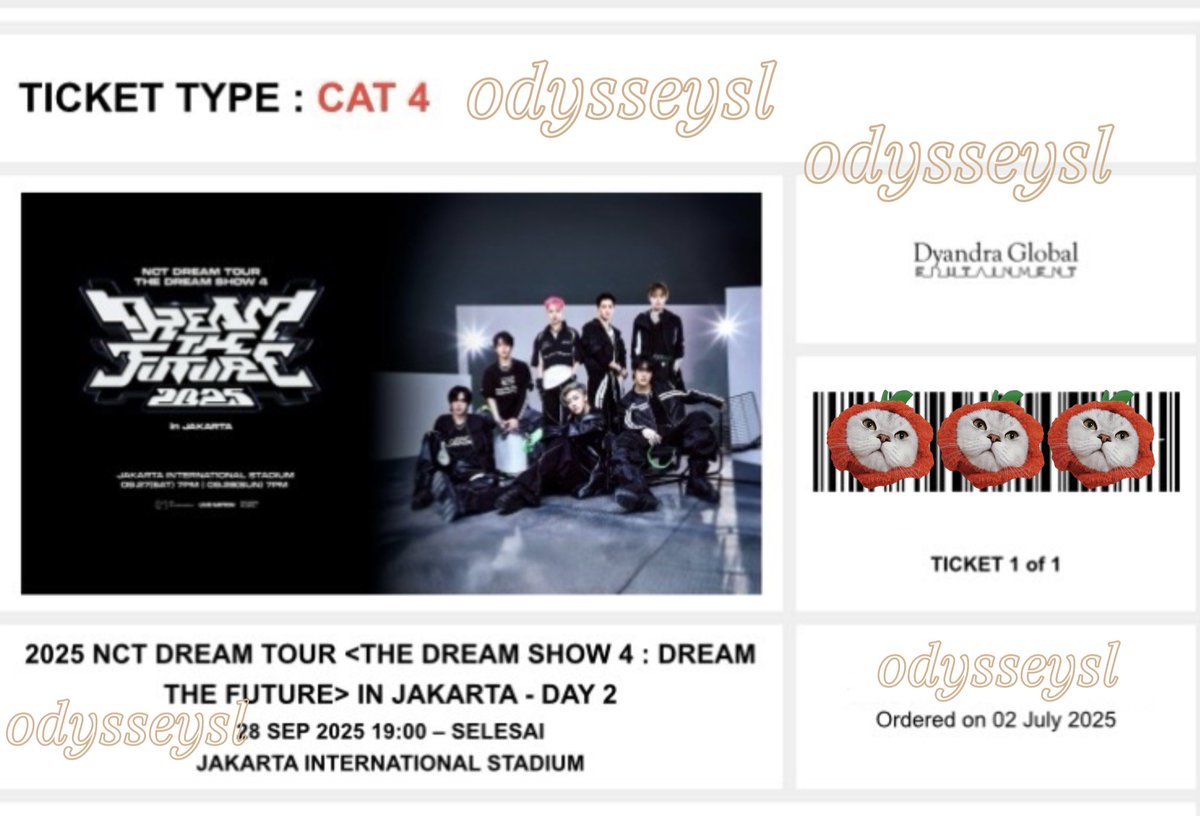 odysseysl's tweet photo. 💢GIVEAWAY ALERT💢

1 tix Cat 4 TDS day 2

TnC :
💚 RT&amp;Likes
💚 Prio blm pernah nonton konser sama sekali &amp; bs datang ke venue
💚Tidak diperjualbelikan lg 
💚 Sayang 7DREAMIES &amp; Didnt hate any unit (will checked)
💚 Reason knp aku hrs pilih kamu for winner❣️

End TBA
Good Luck 🫶🏻 https://t.co/XX5tAesAMz