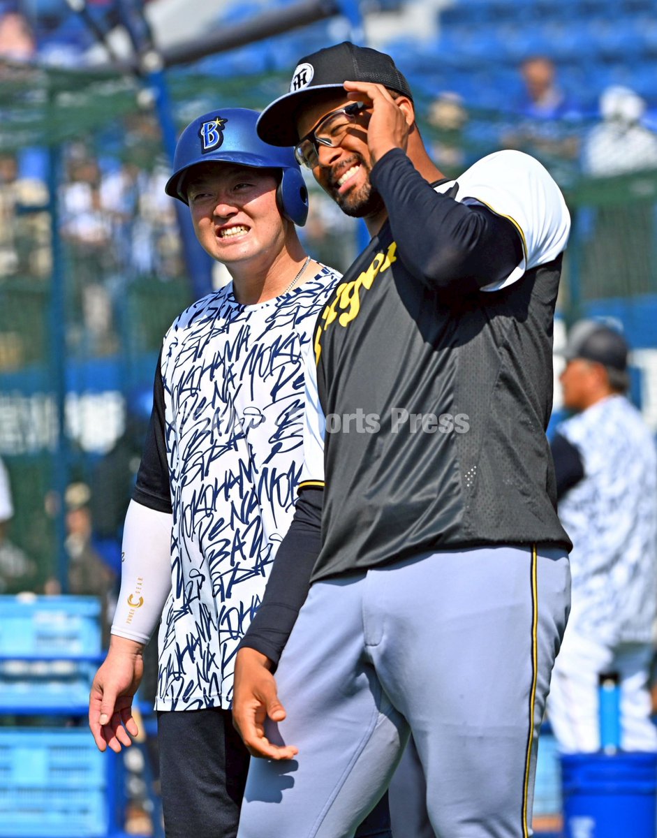 tospophoto's tweet image. 【野球】2025年7月4日　DeNA×阪神　(横浜スタジアム)

#牧秀悟 #デュプランティエ

 #baystars #tigers #東スポ
