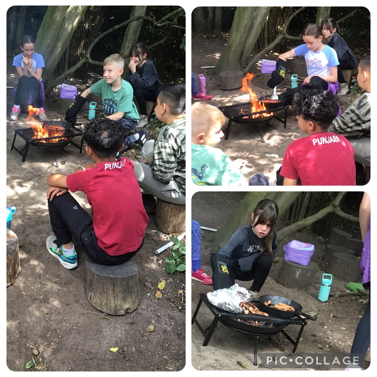SwithPrimarySch's tweet image. Year 5 had a fabulous day in the forest this week #SwithlandForestSchool they even cooked their own lunches
