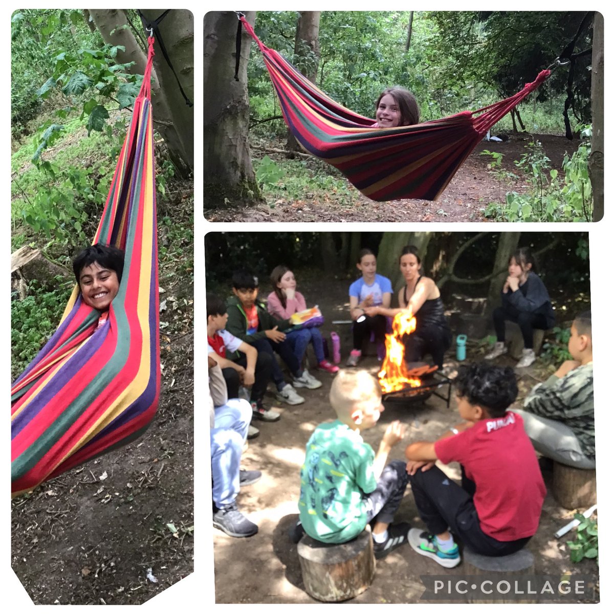 SwithPrimarySch's tweet image. Year 5 had a fabulous day in the forest this week #SwithlandForestSchool they even cooked their own lunches