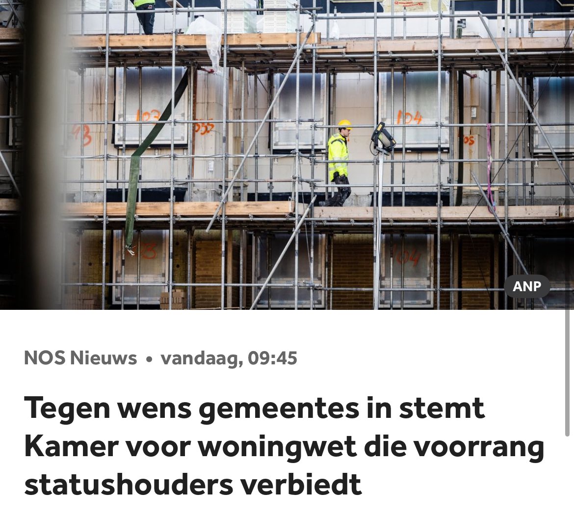 Dit is:

- Géén oplossing voor het woningtekort.
- Wél een veroorzaker van meer overlast.

We worden blijkbaar geregeerd door een meerderheid van populisten.