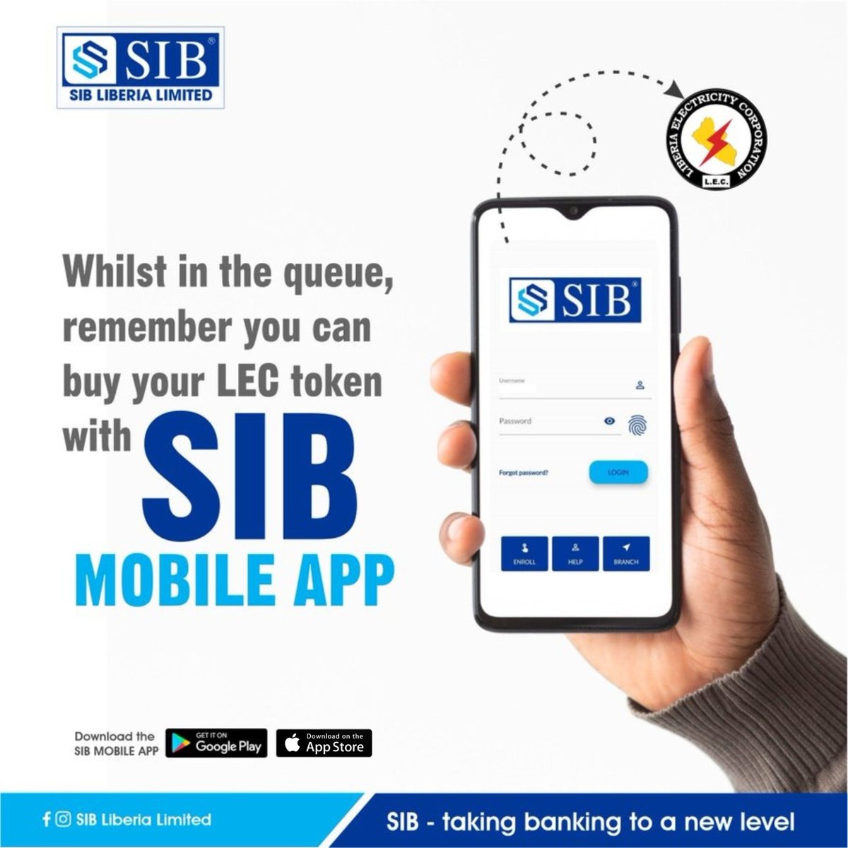 SIBLL24's tweet photo. HEADING FOR THE WEEKEND?
Don’t forget to top up your LEC Electricity Credit in advance!
Avoid power interruptions and enjoy a stress-free weekend.
Buy conveniently through SIB Mobile App today!
#TGIF #WeekendEssentials #SIBLLDigital #ConvenienceYouDeserve https://t.co/ejR1v93DCG