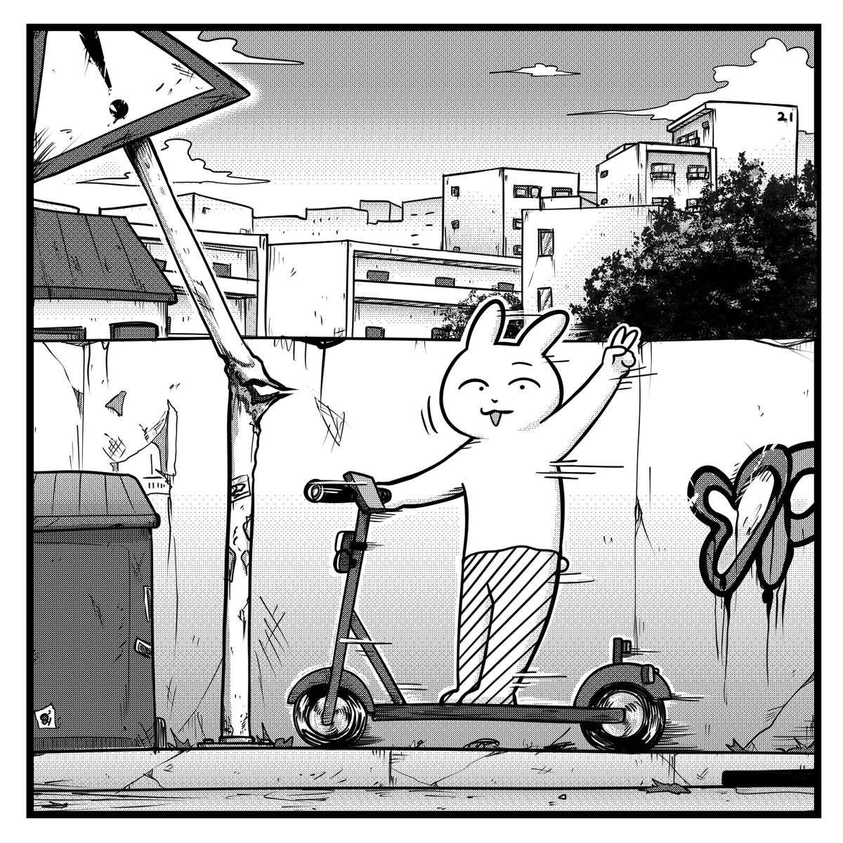 🛴🐰✌ 