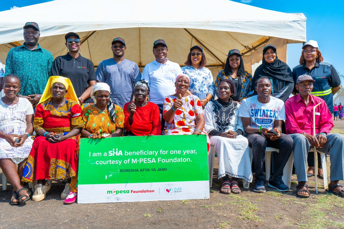 MPESA_FDN's tweet image. A big thank you to our partners, @ZuriHealth, @LionsSightfirst , Kenya Institute of Special Education (KISE) , @Amref_Kenya and the County Government of Homa Bay, for making this possible.
#TransformingLives