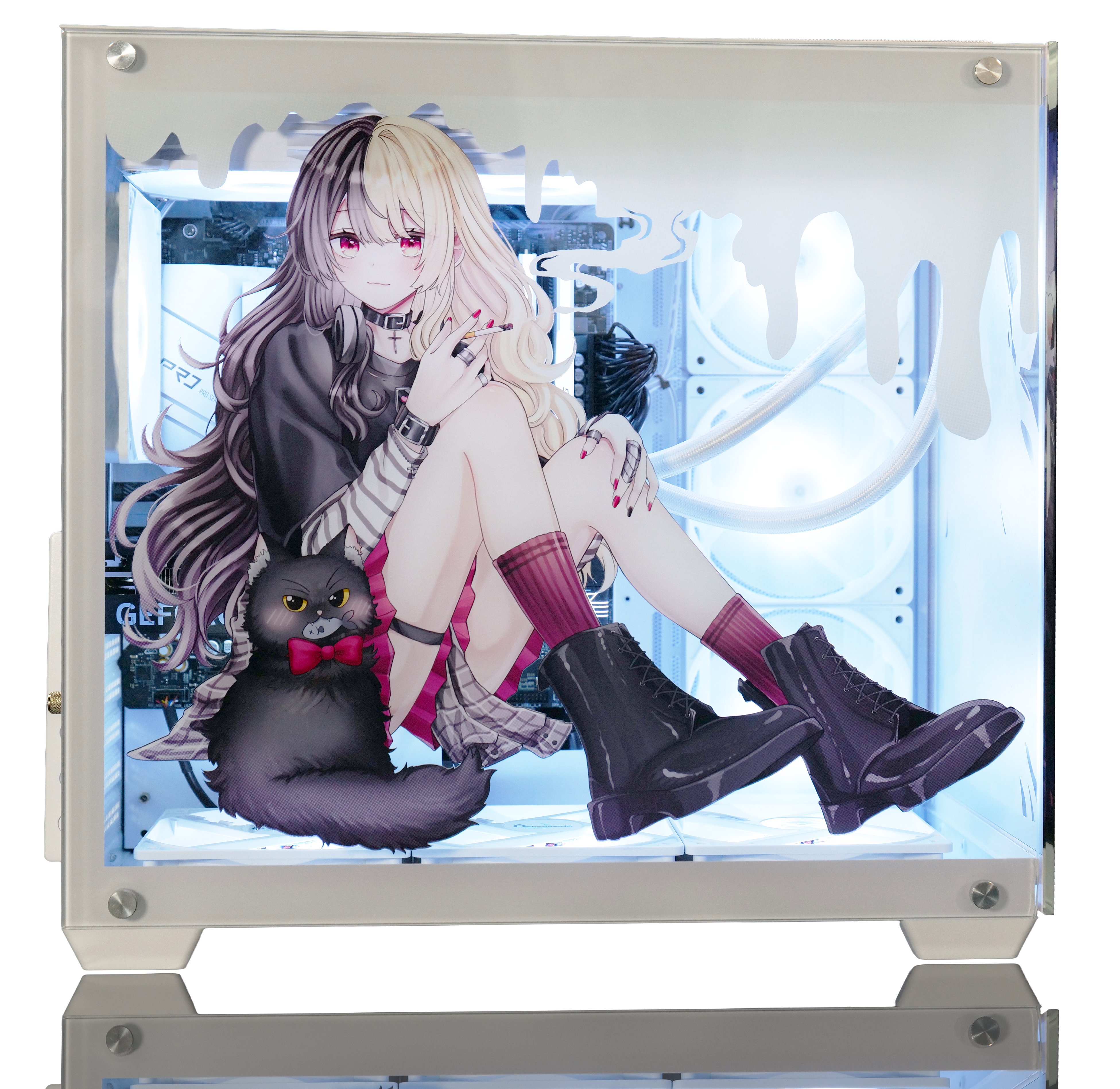 【限定品】兎鞠まりコラボPCケース　.1 兎鞠まりPC【ハイモデル】 – .1