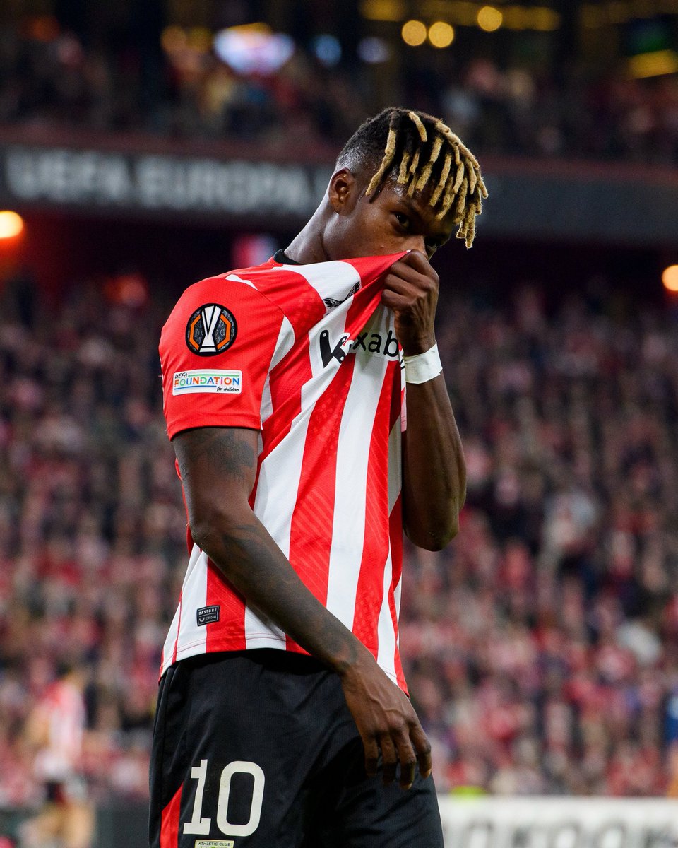 El mensaje del Athletic Club estos dos veranos es contundente. Muy contundente.

Sobrevivir al arreón mediático, demostrar que nadie pisa al Athletic y acabar con Nico Williams renovado hasta 2035 y con 100M€ de cláusula.

Pocos, muy pocos, podrían hacer esto. No es uno más.