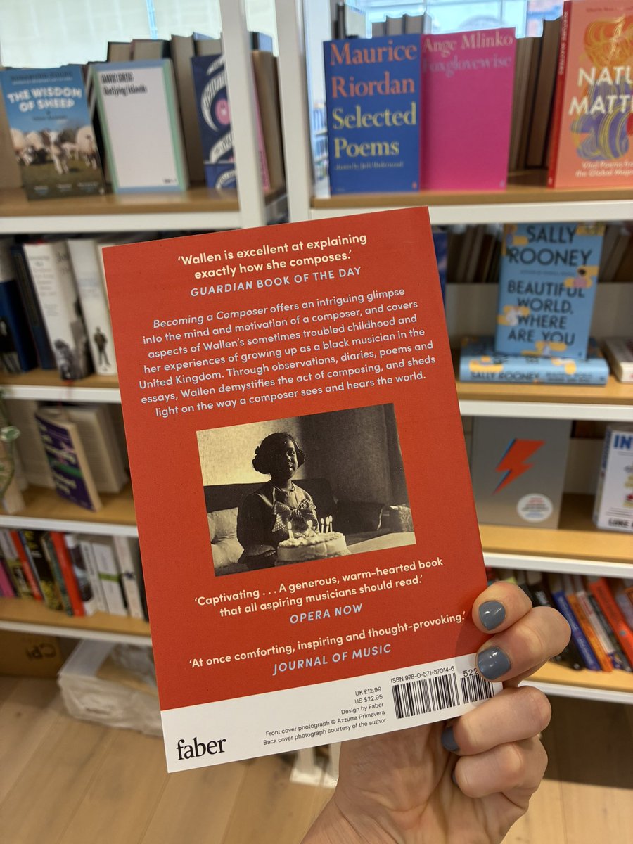 My paperback of Becoming a Composer is back from the printers! 
Publication date August 14th
<a href="/FaberBooks/">Faber Books</a> #BecomingaComposer