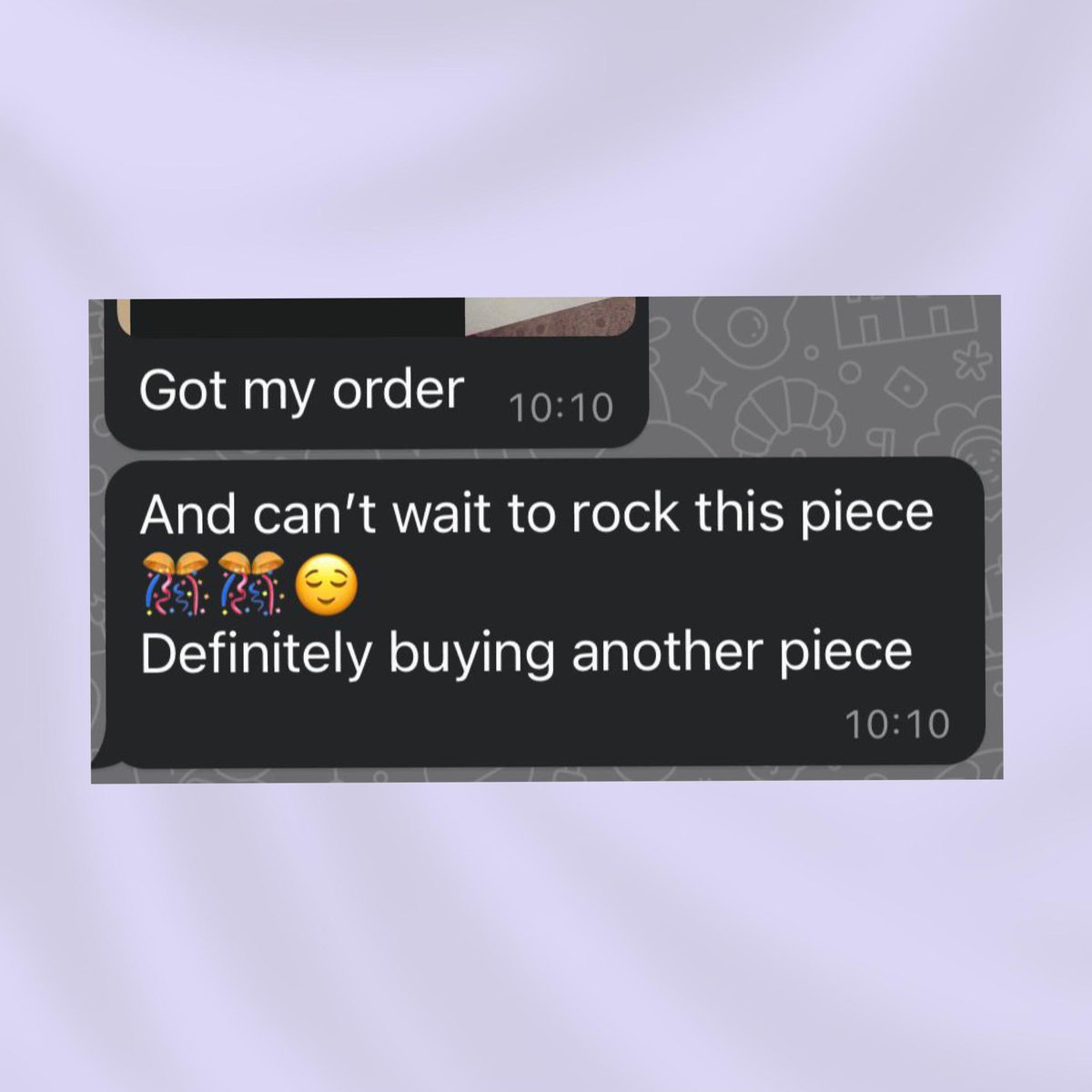 houseofirede's tweet image. Our customers, gives us so much joy!!
Nothing makes us happier than seeing you shine in HOI pieces!! Swipe to see amazing reviews from our customers about their outfits.