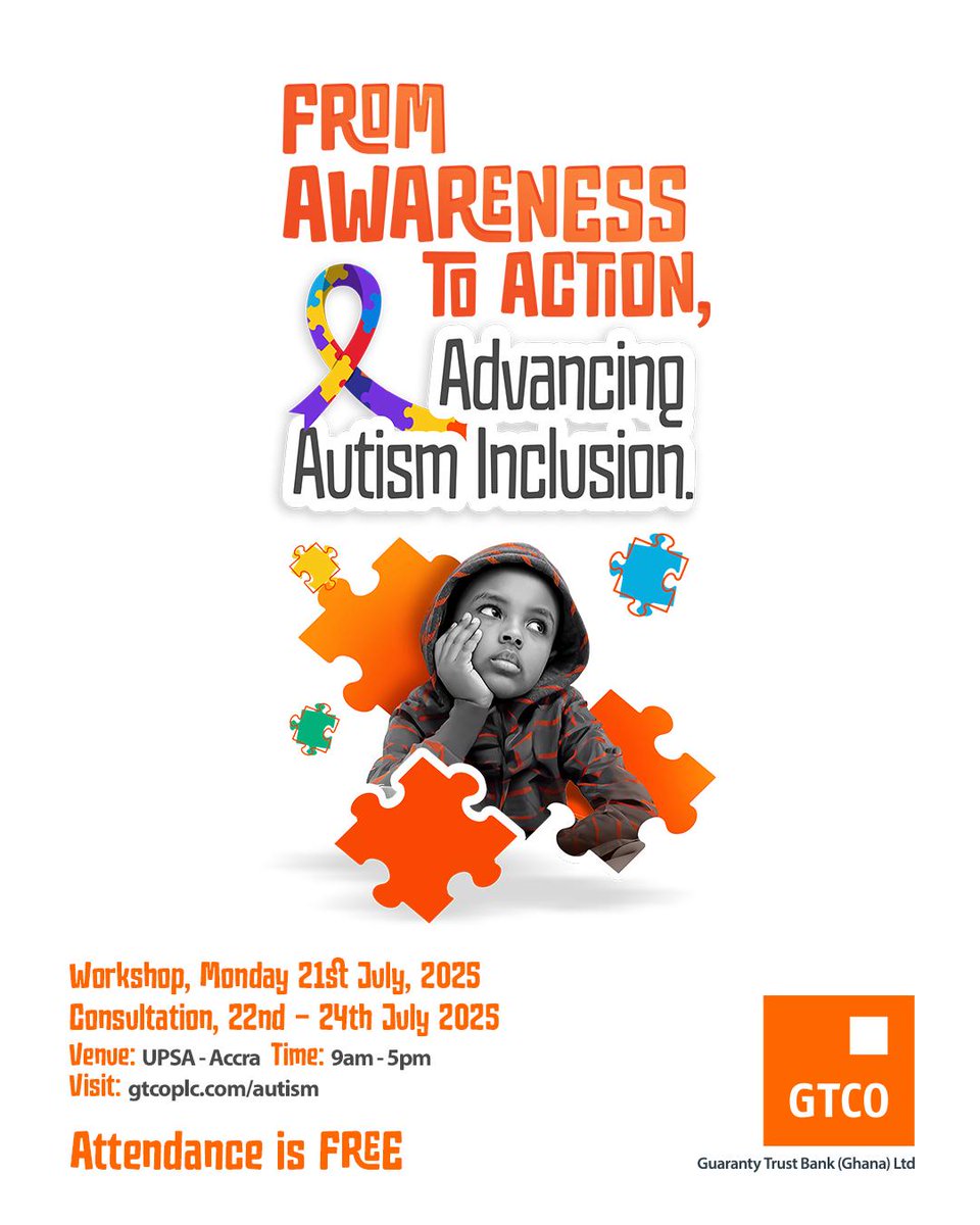 Four years ago, our ambition was simple: to promote an all-inclusive advocacy for autism and neurodivergent differences in Ghana. Today, we're advancing our efforts to drive impactful action and inclusive change.

We're excited to invite you to an exclusive week of expert