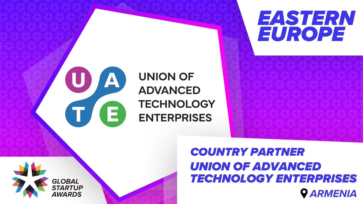 We’re happy to welcome Union of Advanced Technology Enterprises as our Country Partner in Armenia!🚀

#GSA #GSACountryPartner #GSAregions #innovation #entrepreneurship #GSAcommunity