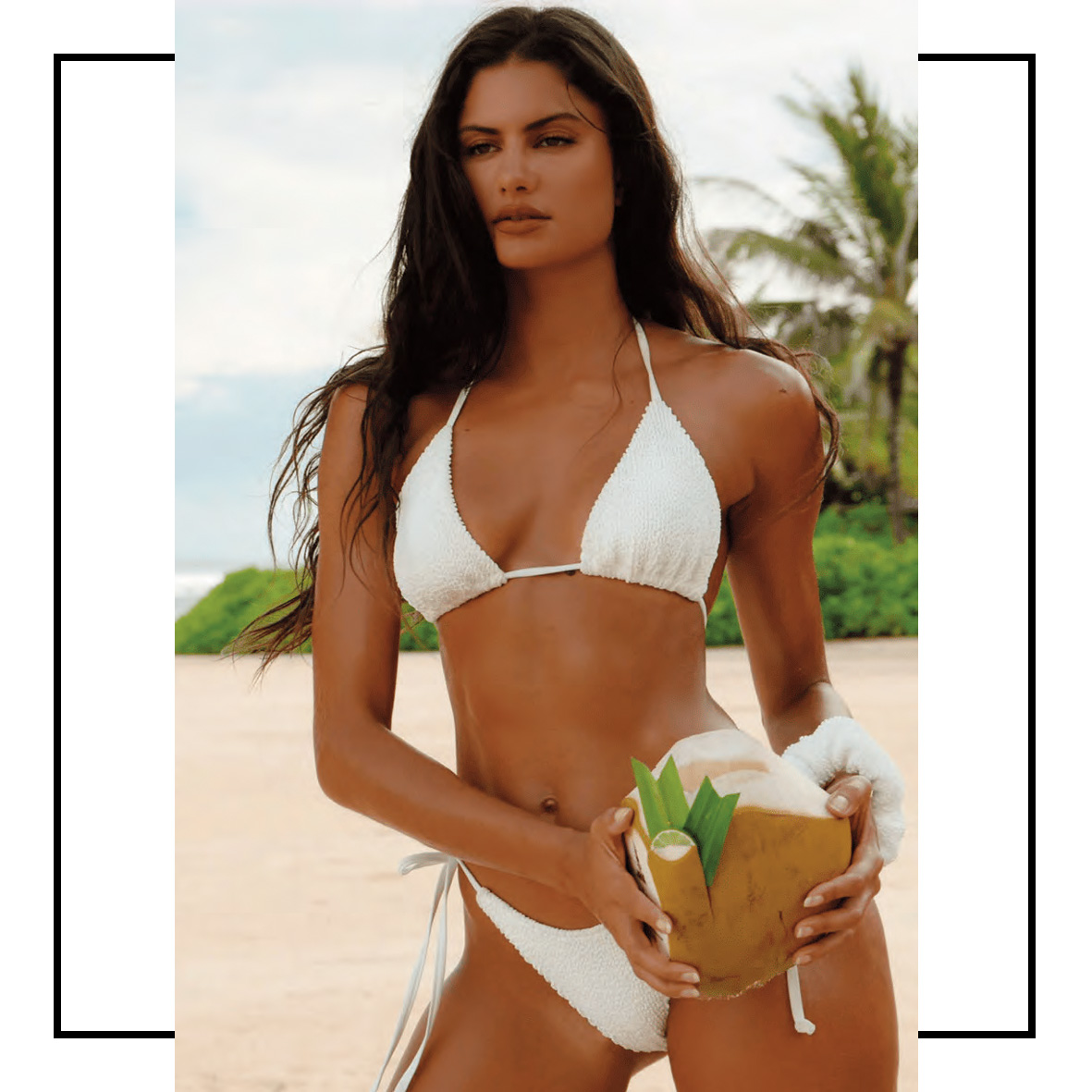 Whether you want to show off your #tan, or stay ultra cool, you can feel totally right with a #white bathing suit. It’s a timeless neutral that pairs well with any colour &amp; suits most accessories.p20 tinyurl.com/bdevwr6x
#swimwear
#holiday
#fashion
#interviews
#style 
#trend