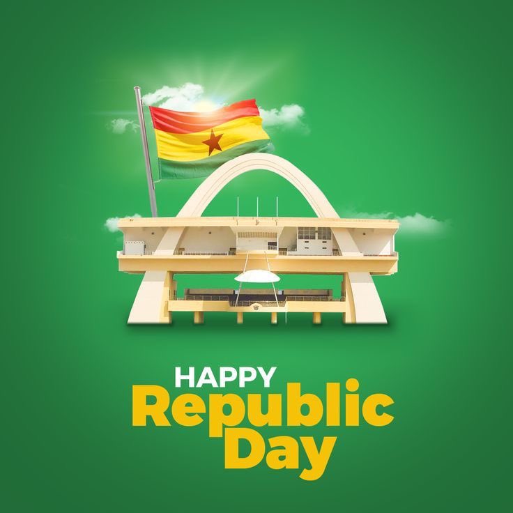 Happy Republic Day to Ghana 🇬🇭