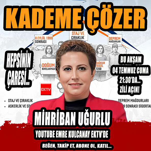EK TV (@ektv_gundem) on Twitter photo 📢#KademeliEmeklilik Hepsini Çözer!
⚡️O Yoruma Çok Kızdı!
🎙️Emeklilikte Adalet Derneği <a href="/EmadDernegi/">EMEKLİLİKTE ADALET DERNEĞİ ⚖️</a> #EMADDER Başkanı #MihribanUğurlu <a href="/mihribanugurluu/">Mihriban UĞURLU ⚖️</a>
🌓Bu Akşam (4 Temmuz Cuma) 21:30'da
#Youtube #EmreKulcanayEKTV'de!
🔔Abone Olun, Zili Açın, Kaçırmayın⬇️
youtube.com/@EmreKulcanayE… 📢#KademeliEmeklilik Hepsini Çözer!
⚡️O Yoruma Çok Kızdı!
🎙️Emeklilikte Adalet Derneği <a href="/EmadDernegi/">EMEKLİLİKTE ADALET DERNEĞİ ⚖️</a> #EMADDER Başkanı #MihribanUğurlu <a href="/mihribanugurluu/">Mihriban UĞURLU ⚖️</a>
🌓Bu Akşam (4 Temmuz Cuma) 21:30'da
#Youtube #EmreKulcanayEKTV'de!
🔔Abone Olun, Zili Açın, Kaçırmayın⬇️
youtube.com/@EmreKulcanayE…