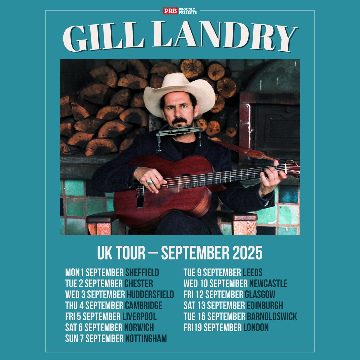 Double Grammy winner Gill Landry tours the UK in September for the first since 2018 !

Tickets on sale 10 am Tuesday @ prbpresents.com/gill-landry/uk…