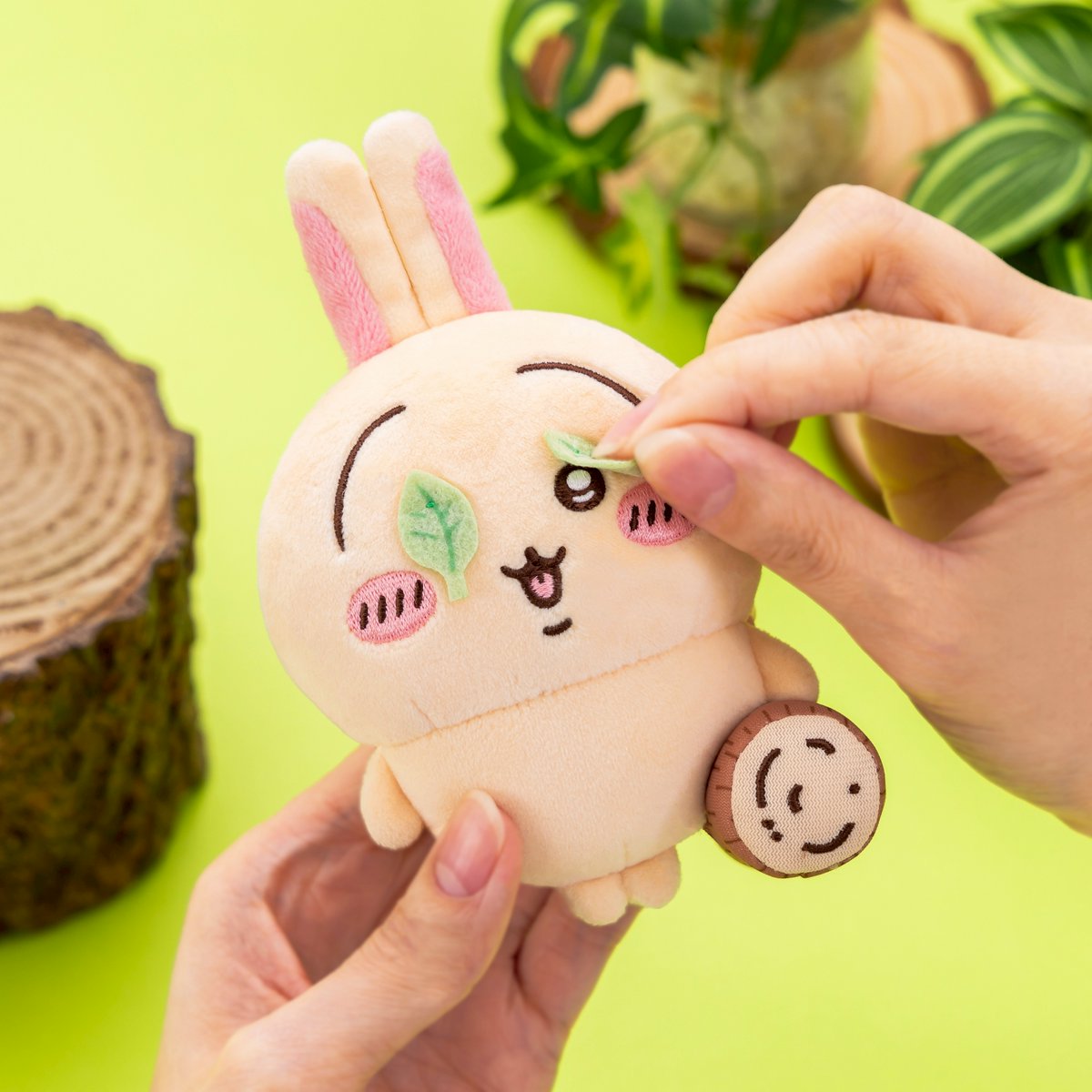 ちいかわ マスコット ちいかわらんど ぴーぽぽぬいぐるみ これってスイカ割り…？ ▸▸▸ ちいかわらんど購入品 ・ちいかわらんど ぴーぽぽ