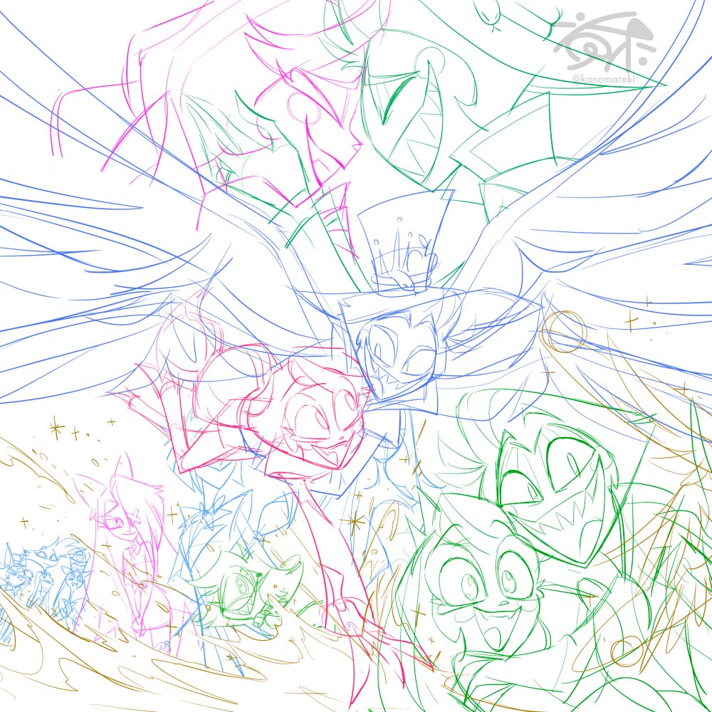 WIP rough drawing🎪