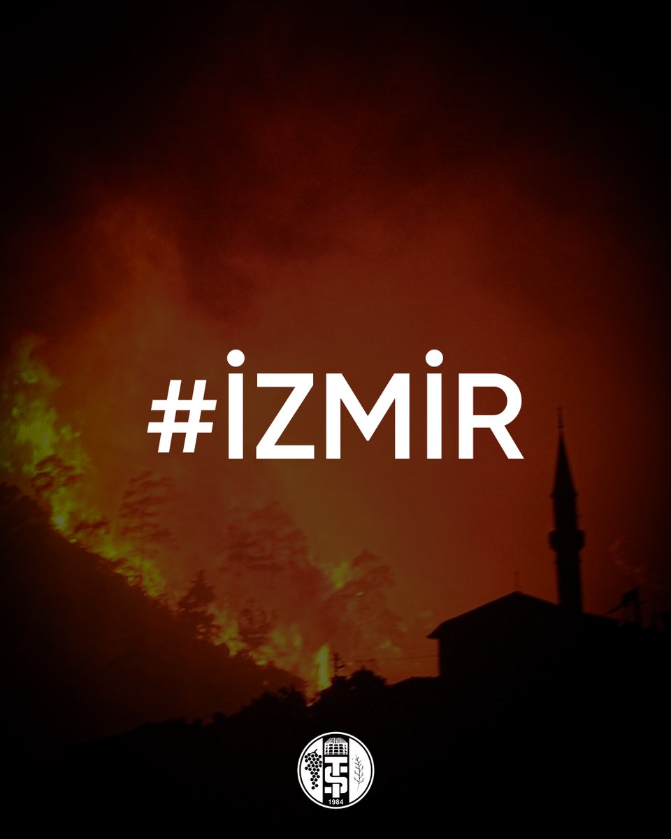 İzmir başta olmak üzere ülkemizin çeşitli bölgelerinde çıkan yangınları üzüntüyle takip ediyoruz. Ormanlarımızın, canlılarımızın ve insanlarımızın zarar gördüğü bu felaketin bir an önce sona ermesini temenni ediyoruz. Geçmiş olsun dileklerimizi iletiyoruz

Turgutluspor Kulübü