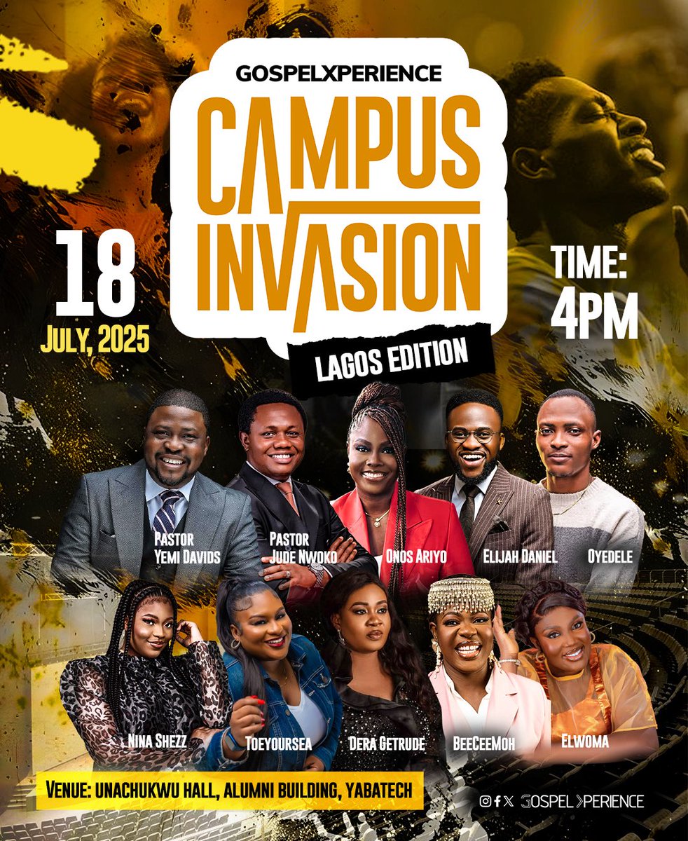 Our first stop is Yaba college of Technology, Lagos , Nigeria