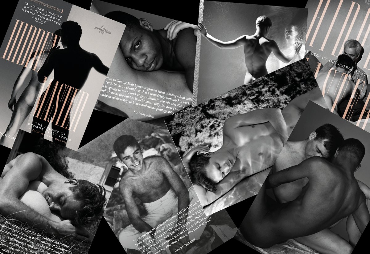 Hidden Master: The Legacy of George Platt Lynes reveals the lesser known life of America' s first openly gay artist. We're joined by director Sam Shahid for a Q&amp;A next Sun. 

Each attendee will receive a postcard pack featuring 8 Platt Lynes' photographs. bit.ly/HMGPL