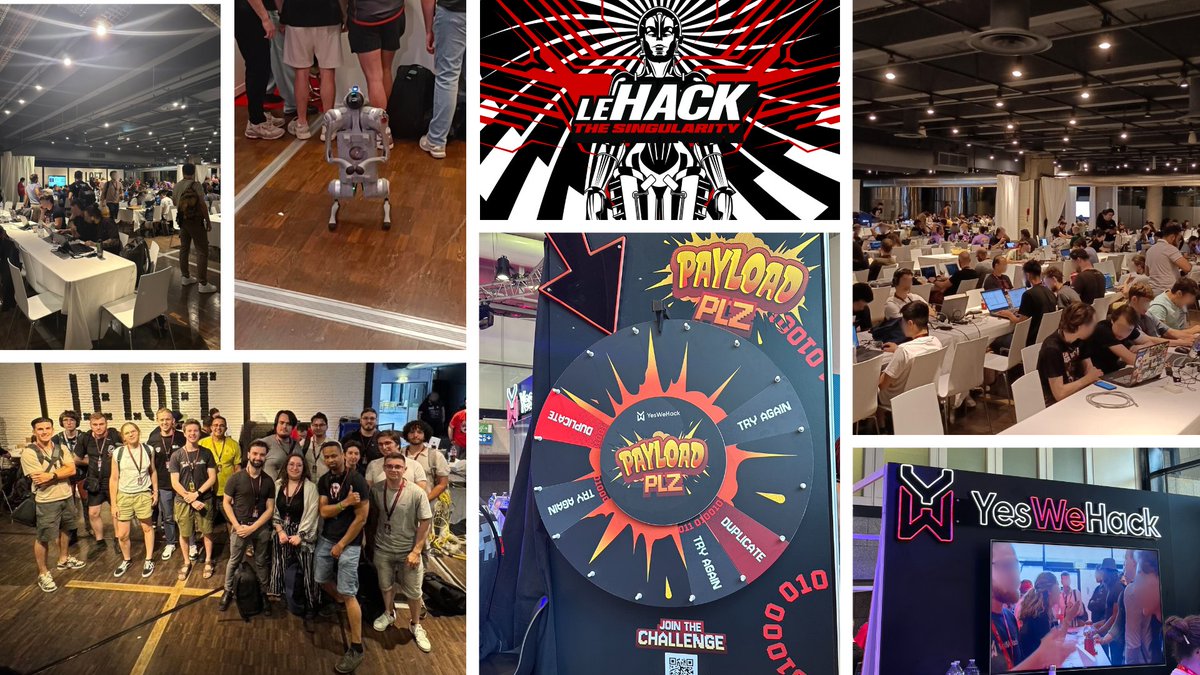 #LeHACK 21ème édition ! L'équipe Pentest de #BouyguesTelecomBusinessSolution a terminé 2ème sur 300 au War Game. bravo à l'équipe EternalBlue au sein de laquelle nous étions !