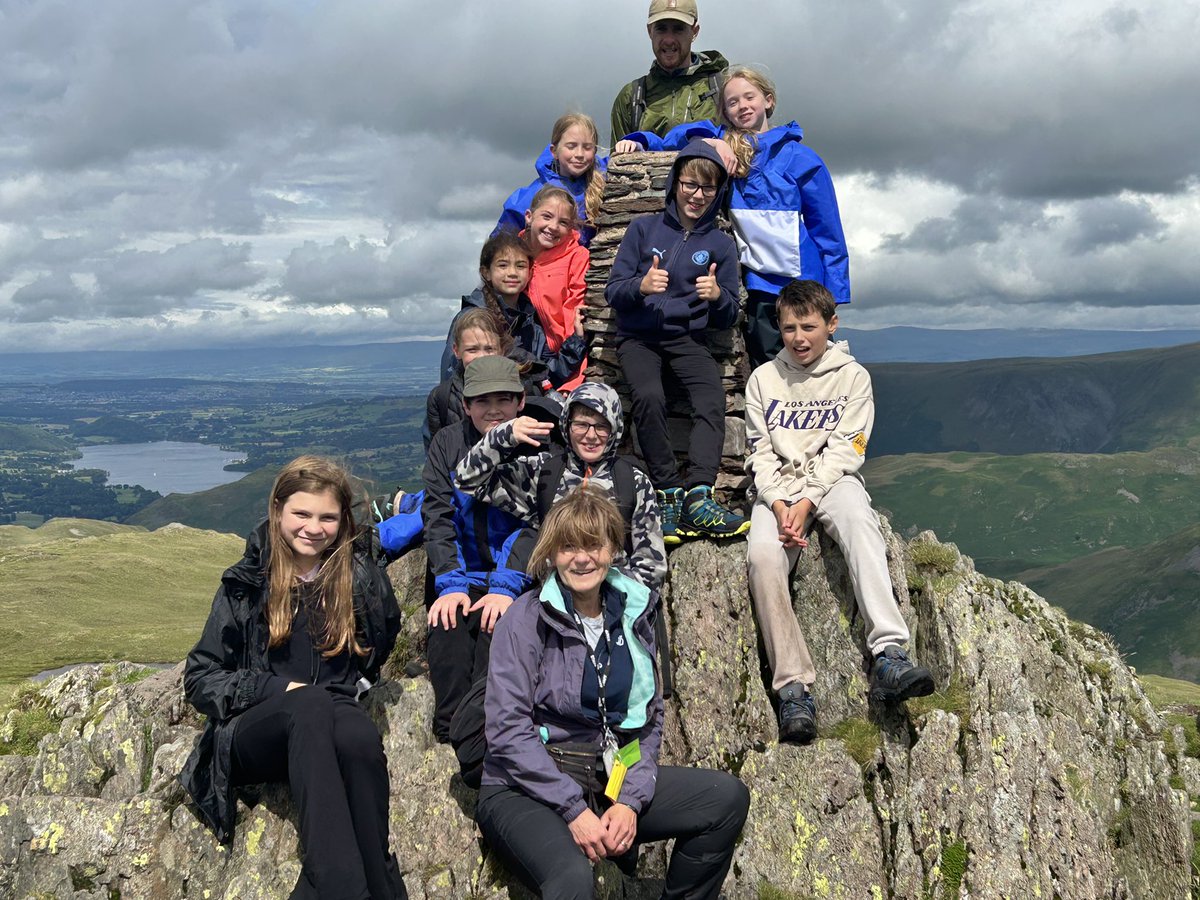 Group 1 and 2 have had a fab time on their residential trip - Place Fell on Day 1 and the weather has been mostly kind ❤️