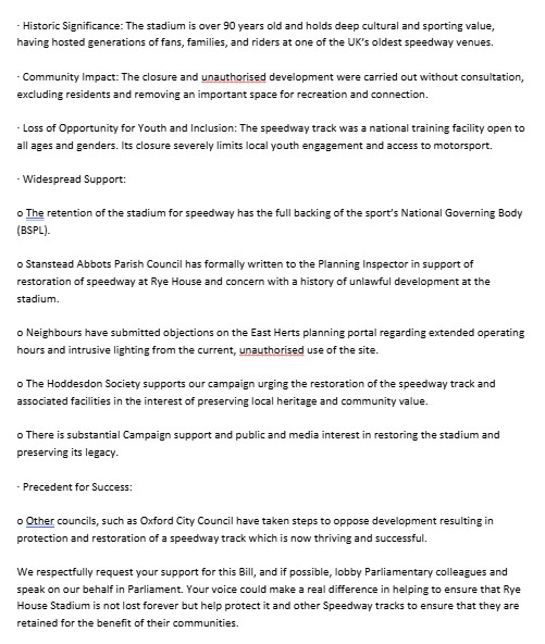 SaveRyeHouseSpeedway tweet media