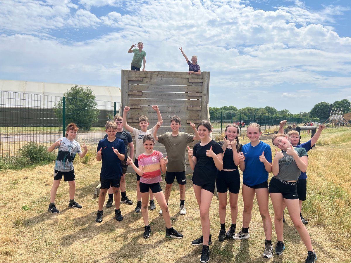 Some pictures of Yr 7 super duper learning day. #playground #challengingthemselves #lotsofmud