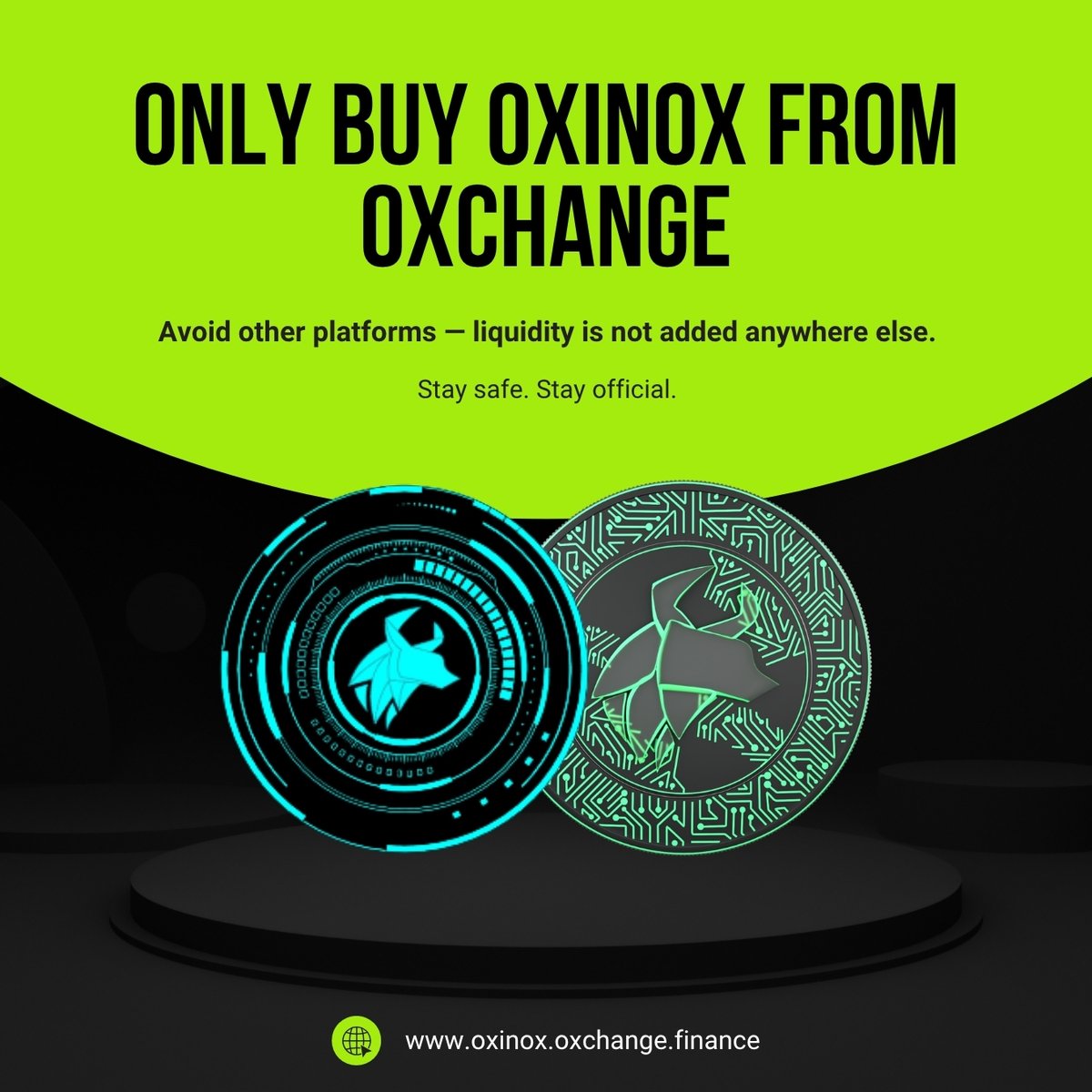Oxchange IO tweet media
