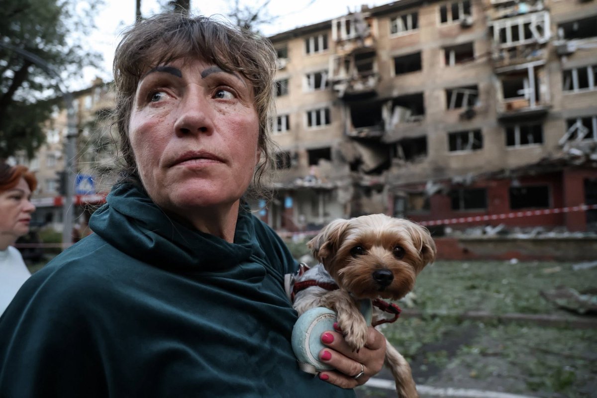 Morning in Kyiv after Russian attack. On the night of July 4, Russia launched 550 aerial targets at Ukraine. The majority of them were targeting Kyiv.

Photos by Ivan Antypenko