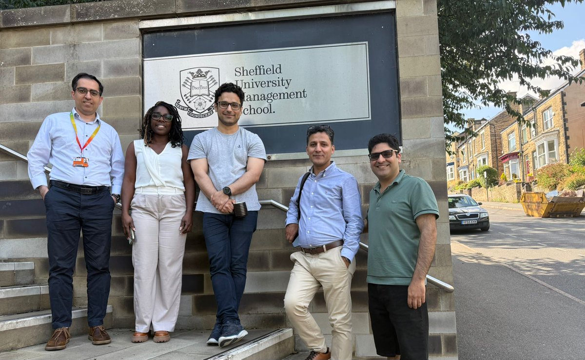 Professor Hesam Olya (@hgtolya) on Twitter photo Pleased to host <a href="/BorzouRostami/">Borzou Rostami</a>, Director of the AI Centre for Decision Analytics from Alberta School of Business. Great discussions around AI & sustainability, with exciting potential for future collaboration. Looking forward to what’s ahead
#AI #Sustainability
<a href="/BRISTTSheffield/">BRISTTSheffield</a> Pleased to host <a href="/BorzouRostami/">Borzou Rostami</a>, Director of the AI Centre for Decision Analytics from Alberta School of Business. Great discussions around AI & sustainability, with exciting potential for future collaboration. Looking forward to what’s ahead
#AI #Sustainability
<a href="/BRISTTSheffield/">BRISTTSheffield</a>