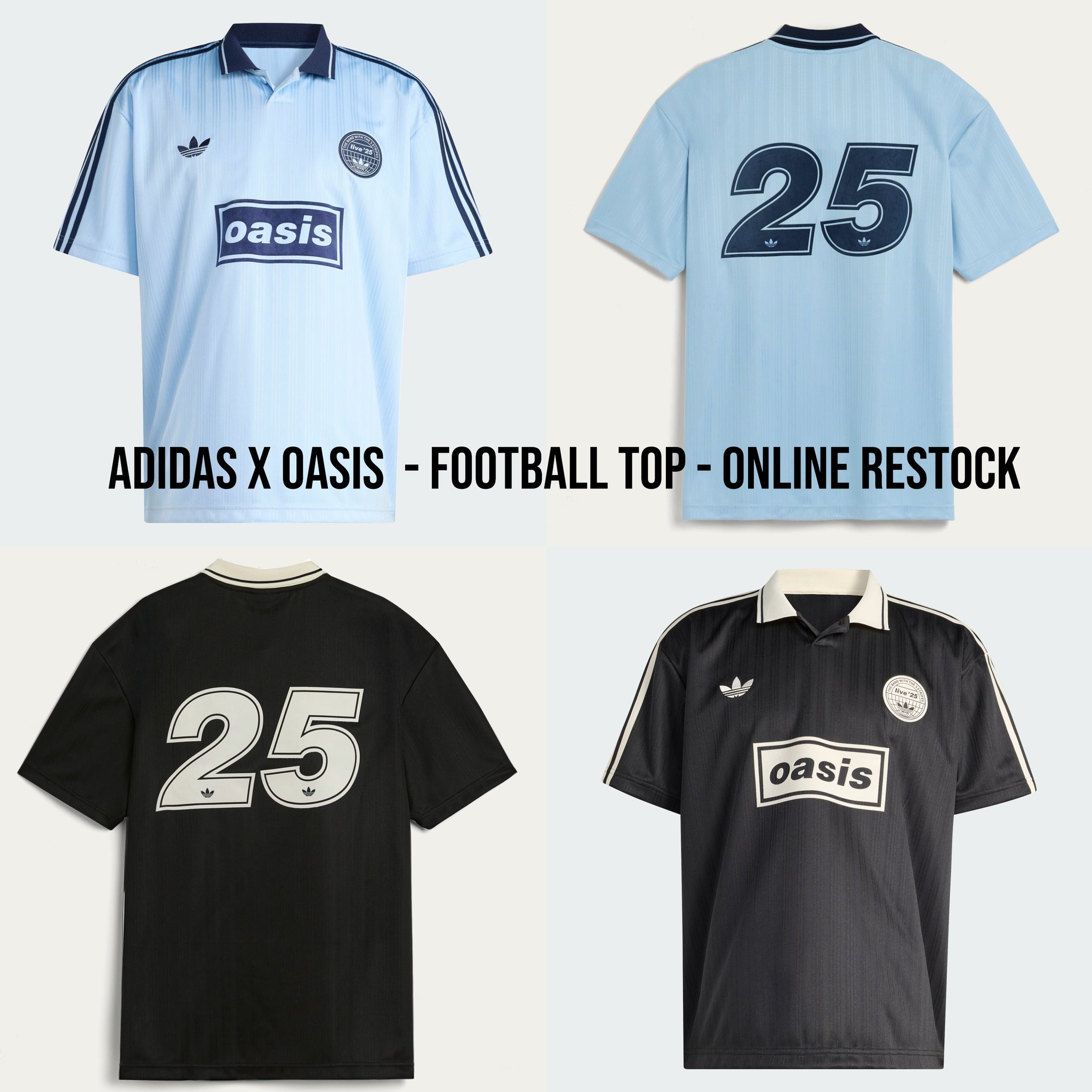 と*王様 adidas football shirts oasisコラボ 新品 adidas oasis コラボ サッカーシャツ ブルー オアシス XL