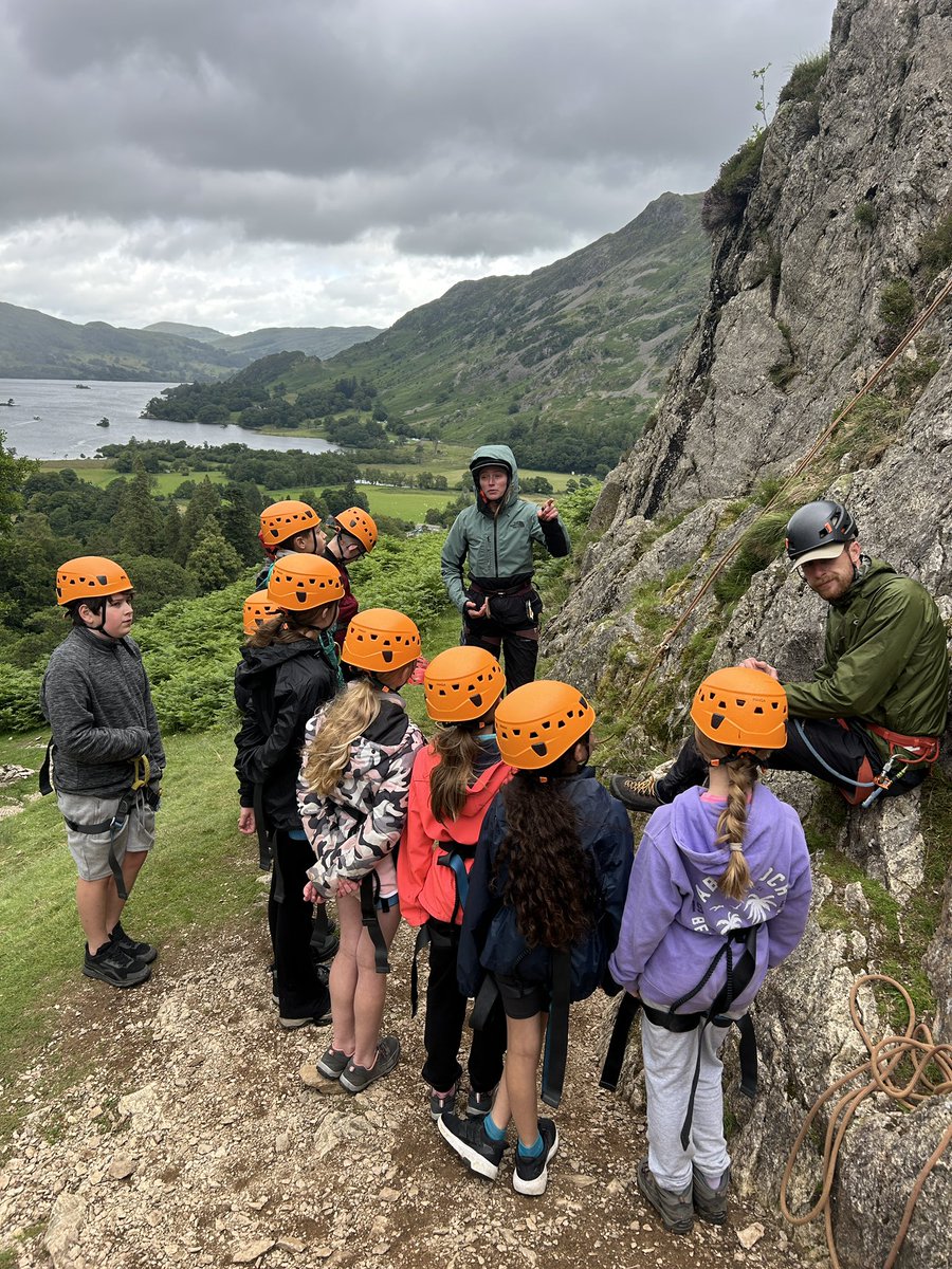 GrangeCESchool's tweet photo. How busy are we - Group 2 take to the crag! Super climbing by all! 👏 https://t.co/PYeIuqjFaf