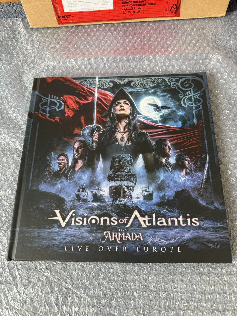 JJ (@thebear147801) on Twitter photo 🤩 #VisionsOfAtlantis and <a href="/NapalmRecords/">Napalm Records</a> thank you very merch. Look what just arrived at my door. The earbook is fantastic and brings back all those great memories of their gig in Bristol 🤩 #VisionsOfAtlantis and <a href="/NapalmRecords/">Napalm Records</a> thank you very merch. Look what just arrived at my door. The earbook is fantastic and brings back all those great memories of their gig in Bristol