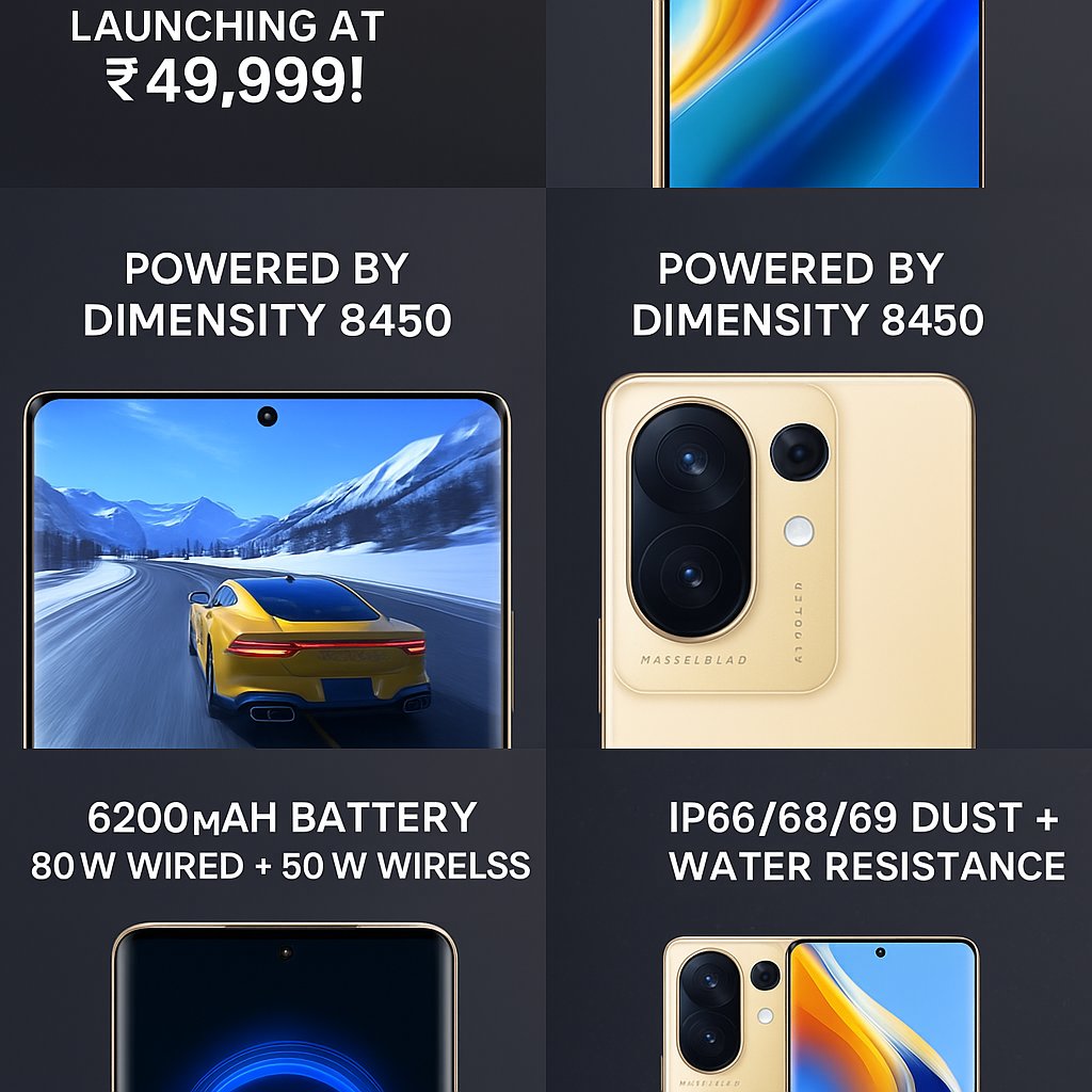 TechTadkaX's tweet photo. 🎉 OPPO Reno 14 Pro launched in India at ₹49,999!
📺 6.83" 120Hz AMOLED | Dimensity 8450
📸 50MP Triple Cam + 50MP Selfie
🔋 6200mAh | 80W Wired + 50W Wireless
💧 IP66/68/69 | Android 15
🛒 Buy Now 👉https://t.co/aluZrDT4PF
#OPPOReno14Pro #TechTadka #GadgetDrop #SmartphoneLaunch https://t.co/3MBOZcRIlh