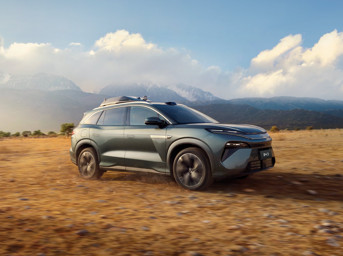 BYDGlobal's tweet image. Adventure, speed, luxury—mastery redefined.  

#BYD #BuildYourDreams