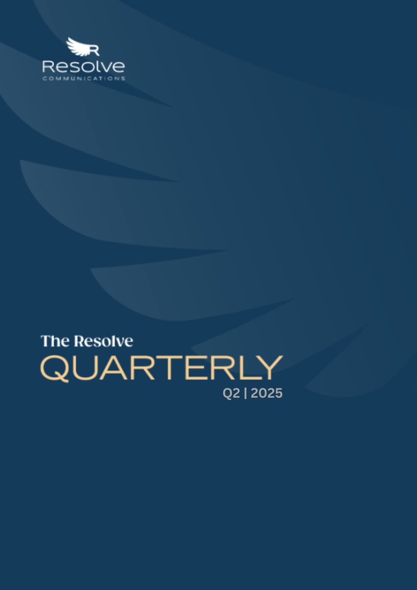 📰Resolve Quarterly Q2 2025 is out now!

Navigating SA's shifting political &amp; economic landscape and global uncertainties? Get insights on trade, the GNU, and strategic comms in the age of AI

Expert analysis inside

🔗Download: resolvecommunications.co.za/resolve-quarte…

#SouthAfrica