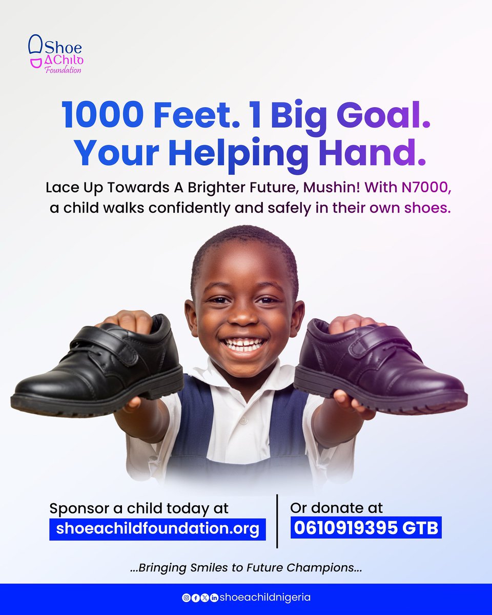 shoeachild's tweet photo. Tomorrow, we visit the children of Mushin. You can still support the outreach and volunteer as a member of the team.
Tomorrow is a great day!
#shoeachildfoundation #shoeachild #shoes #voluntering #shoedrive #outreach #mushin #giving https://t.co/uB1FBUsa8W