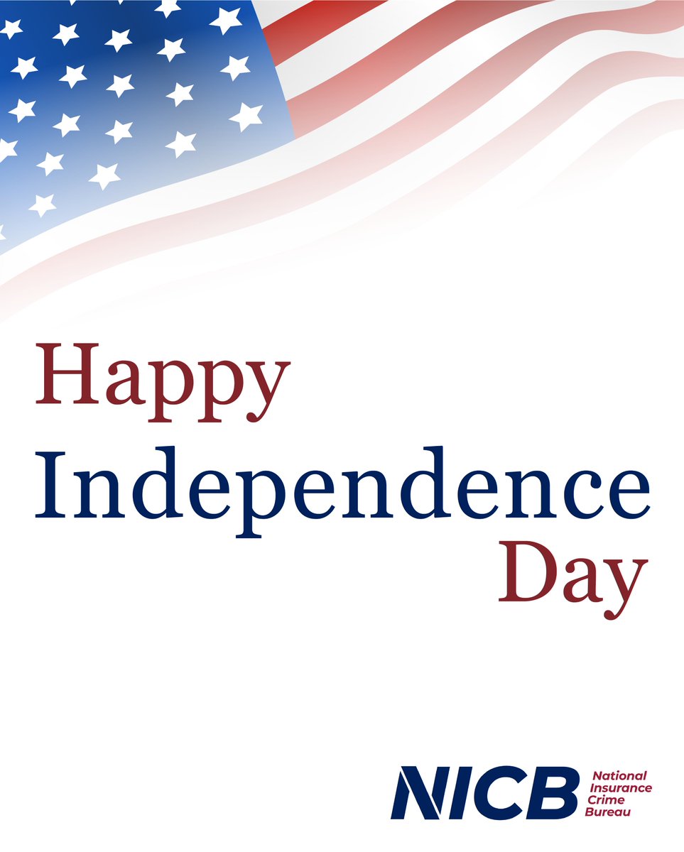 insurancecrime's tweet image. Happy Independence Day to all! Each year on July 4, we join our families and friends to honor the sacrifices of our Founding Fathers, as well as those who continue to fight for our freedom.
