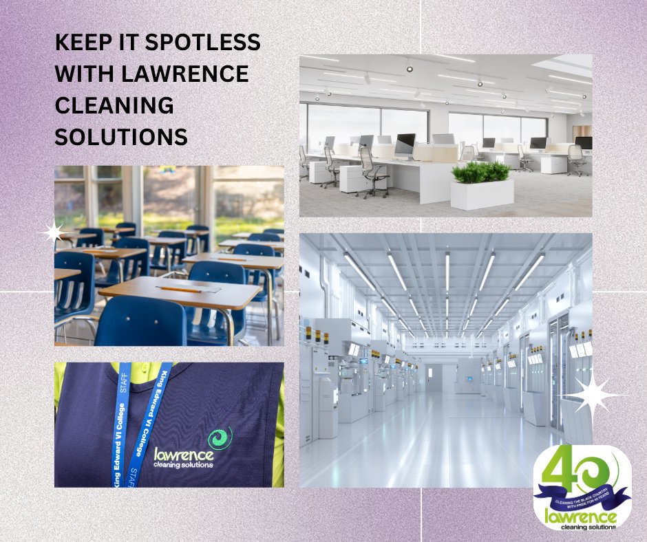 Looking for Cleaning You Can Count On? 

We’re here to make your life easier-
✔️Friendly Professionals 
✔️Flexible Options
✔️Exceptional Standards
✔️Full Service 

We have long-term contracts in the Education, Manufacturing, Office, Healthcare &amp; Transport sectors.

Call us today.