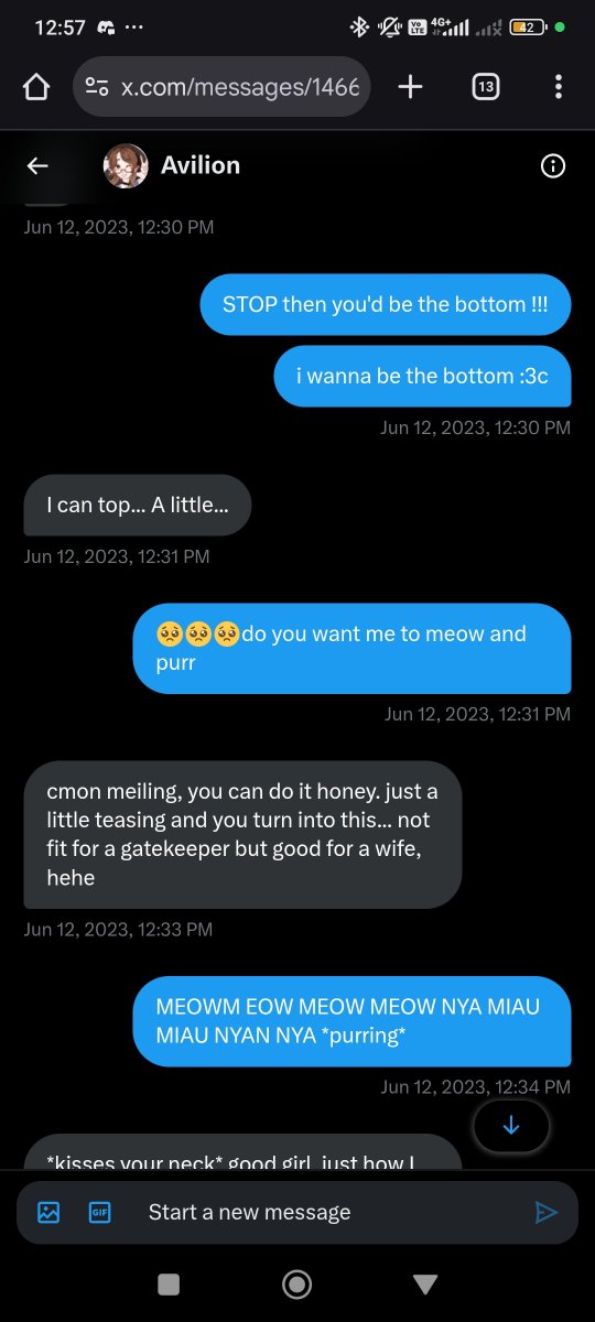 amalgamation687's tweet photo. Anyway :-P when i was 12 i did erp with avi 😅😅😅😅😅
1st screenshot i tell her straight up im a minor
2nd screenshot is the start of the rp (i thought we were doing it as a joke at first)
3rd screenshot was when it ended https://t.co/JyHgraFL1G