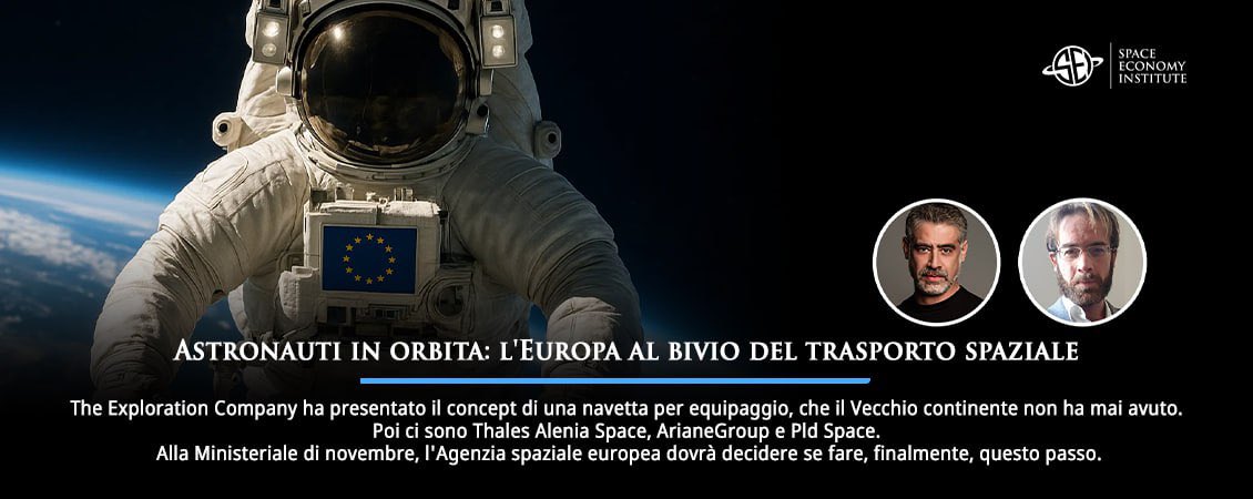 L’#Europa dello #spazio deve muoversi 

<a href="/tectospace/">The Exploration Company</a> ha presentato il concept di una navetta per equipaggio, che il Vecchio continente non ha mai avuto. 
Poi ci sono <a href="/Thales_Alenia_S/">Thales Alenia Space</a>, <a href="/ArianeGroup/">ArianeGroup</a> e <a href="/PLD_Space/">PLD Space</a>.

L’<a href="/esa/">European Space Agency</a> dovrà decidere per il grande passo👇:

spaceeconomyinstitute.com/2025/07/02/ast…