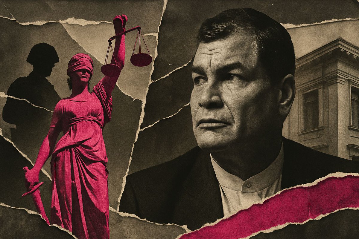 🎥 ¿Puede un tribunal condenarte por influir… con la mente?

Sí. Ocurrió en Ecuador. Rafael Correa, expresidente del país, fue condenado por “cohecho por influjo psíquico”.
No hay pruebas. No hay órdenes escritas. Solo una cosa: el deseo de destruir políticamente a quien