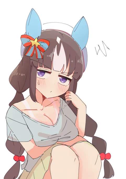 焼け跡くっきりホッコータルマエ… #ウマ娘
