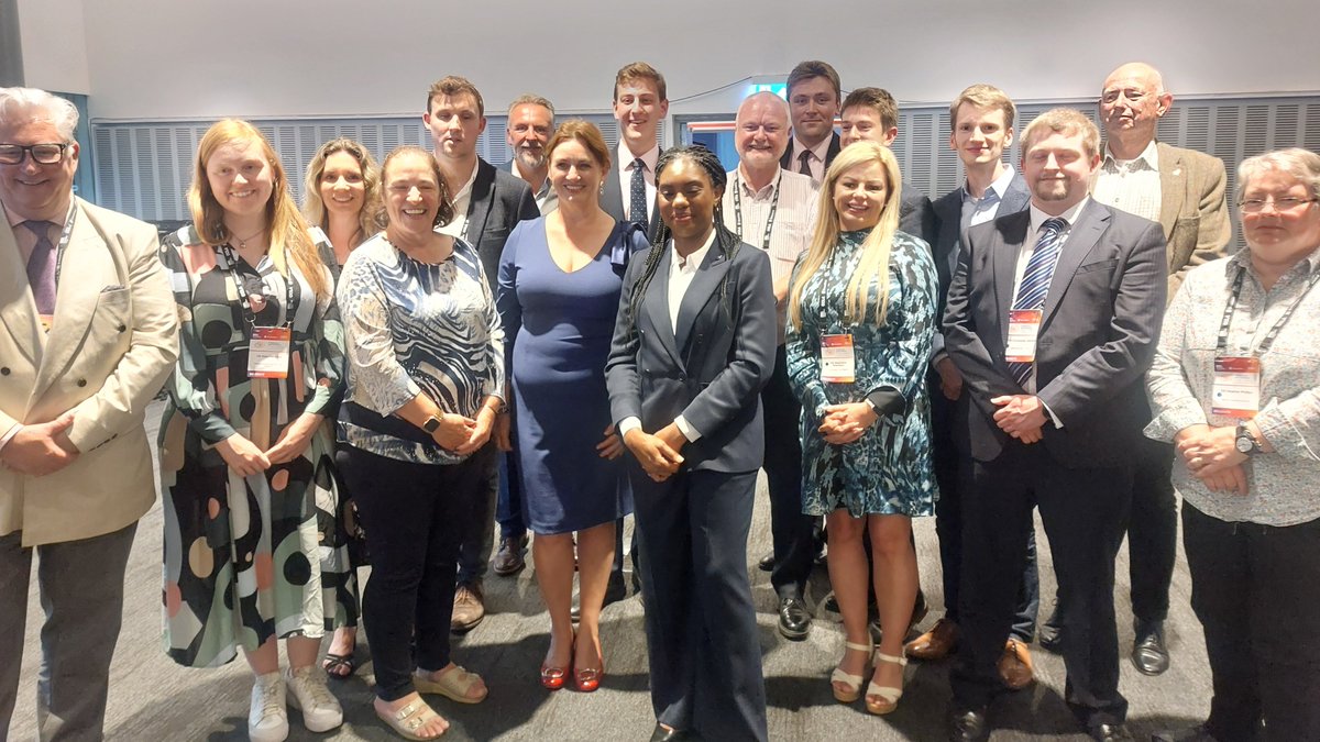 🔵Kemi Badenoch MP with our LGA Conservatives next generation programme cohort 2024/2025👇👇👇
