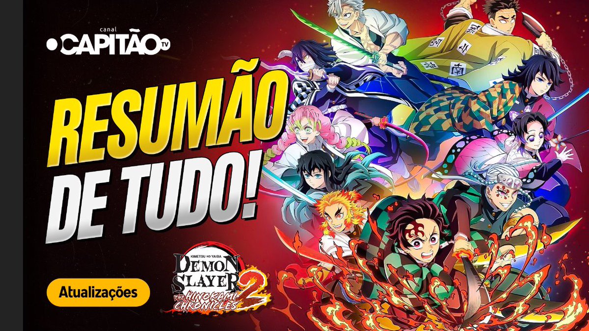 Pra quem quer saber todas as novidades e confirmações de #DemonSlayer #TheHinokamiChronicles2, fiz um vídeo resumindo tudo! 

Corre lá conferir: youtu.be/gUCWY3oubng