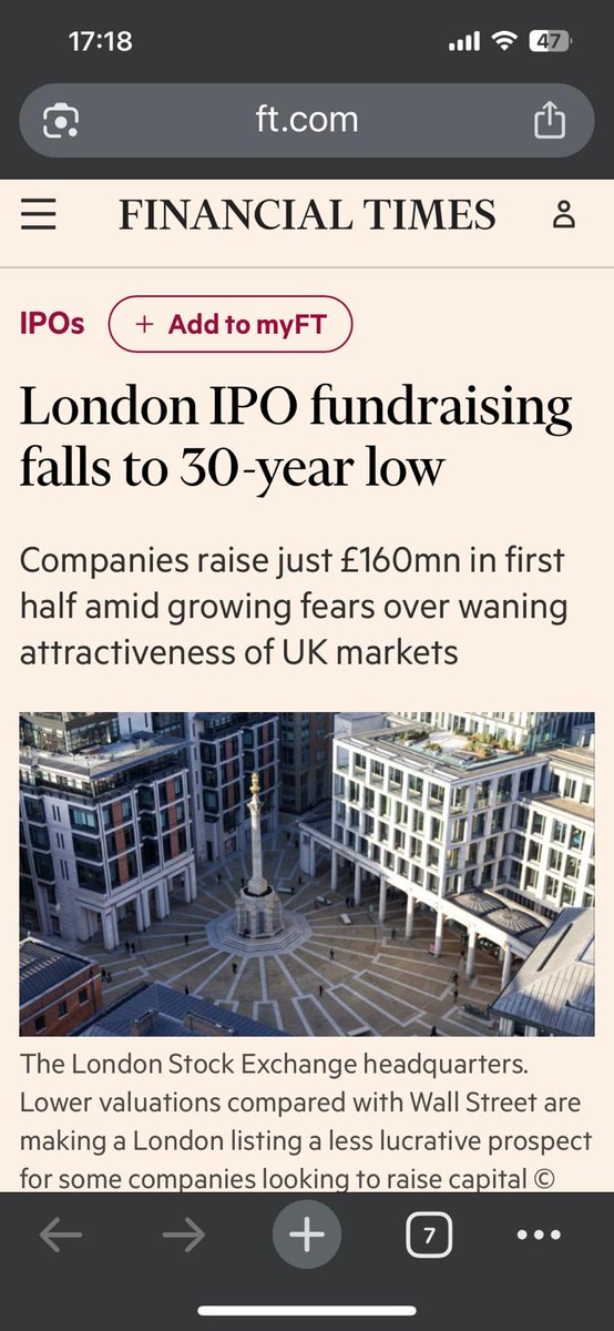 eddybitcoin's tweet photo. While London IPO fundraising hits a 30-year low (as seen in the @FT today)... Bitcoin treasury strategies are sparking fresh interest from institutional & retail investors—driving a wave of multi-million-pound placings and retail offers on the London markets
🇬🇧 $COIN.AQ 🇺🇸 $CINGF
@CoinsiliumGroup @ForzaBitcoin @btcjvs