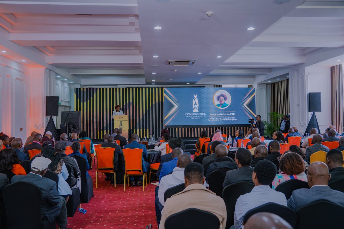 "These awards are not the finish line. They are a rallying point a call for peer learning, for institutions to deepen training and technical support, and for government to keep investing in a modern, professional,
and Code-aligned construction industry." Hon. Alice Wahome, EGH^JT