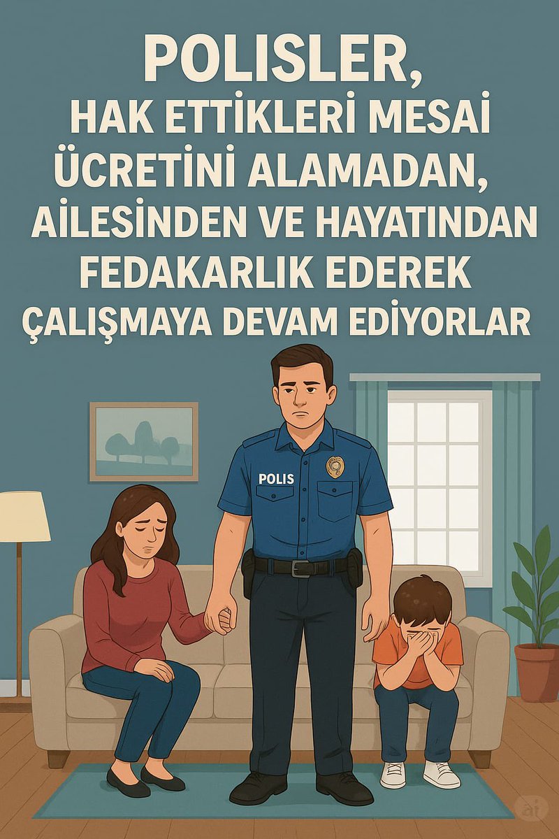 4 günde bir polis intiharı haberi! Bu normal mi? Sahipsizlik, ağır çalışma şartları, özlük hakları sorunu polisi tüketiyor. Çözüm için sesimizi duyun!

#PolisMutsuz

<a href="/RTErdogan/">Recep Tayyip Erdoğan</a> <a href="/hasandogan/">Hasan Doğan</a> <a href="/iletisim/">T.C. İletişim Başkanlığı</a>