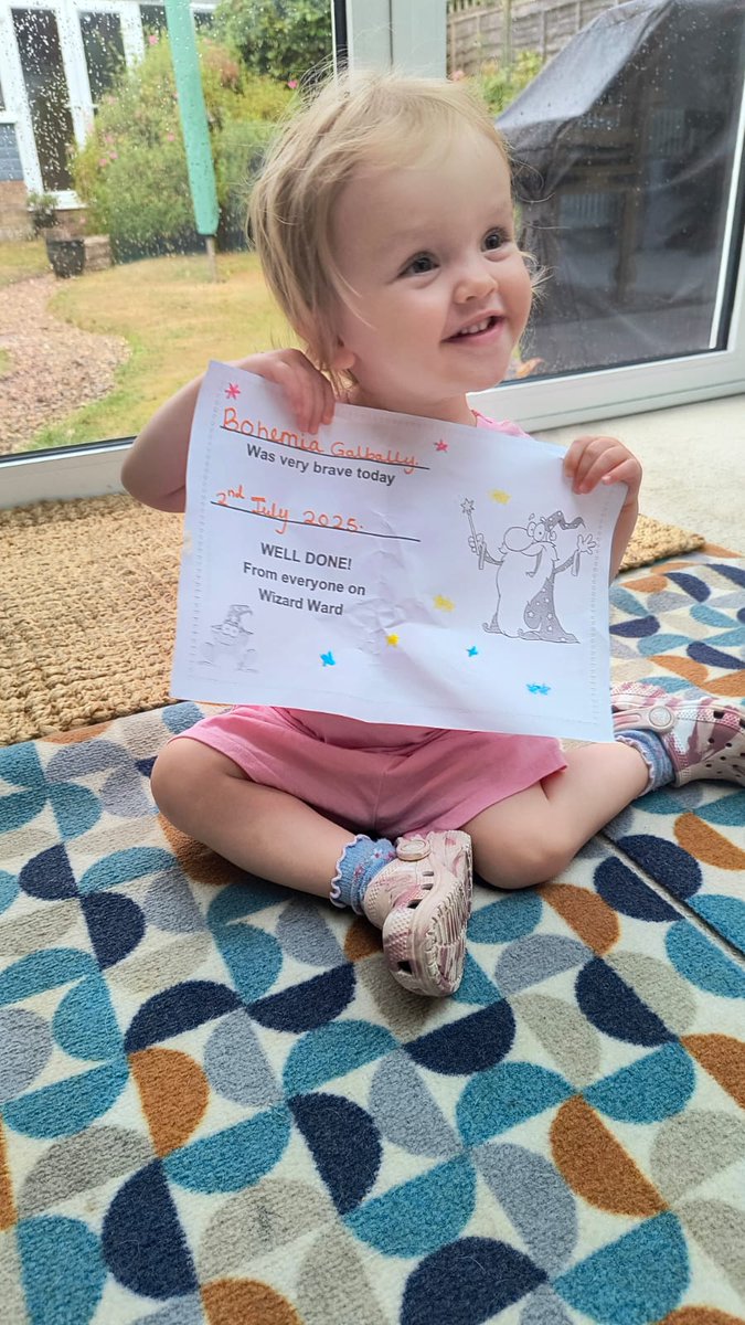 funkyflea69's tweet photo. @NHSEngland Thank you to the fantastic team who gave our little girl Bohemia an MRI under general at Broomfield hospital in Essex @MSEHospitals on Wednesday.  This morning, we got the all clear from the consultant, we are two relieved parents.  A wonderfully quick service... https://t.co/khLIDE62Rl