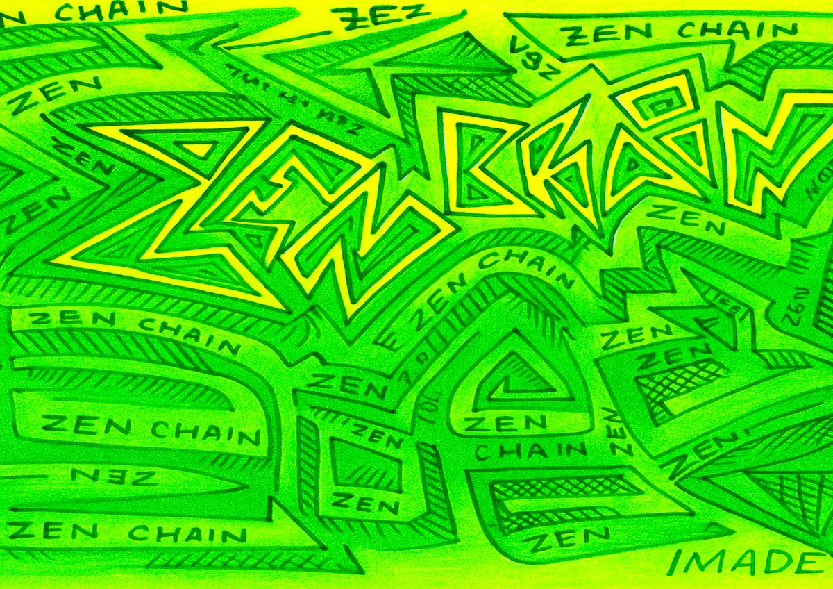 youthofpig's tweet image. @zen_chain
@ZenChainFam
Doddles zenchain  
combinasi handmade and digital colours

#Zenchain 
#Zendoodles 
#Indonesia_zen